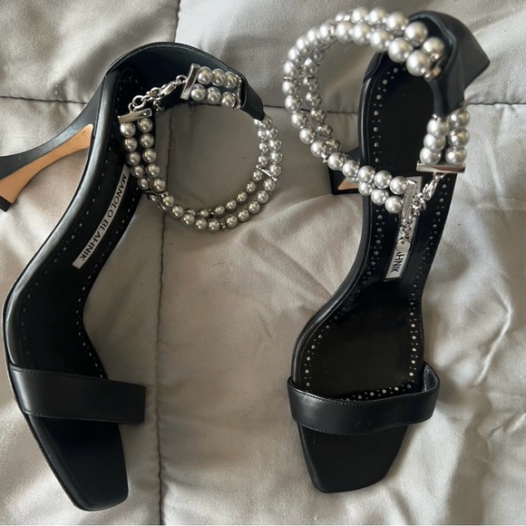 Manolo Blahnik Shoes - Manolo Blahnik Charona 105 Sandal NWOB